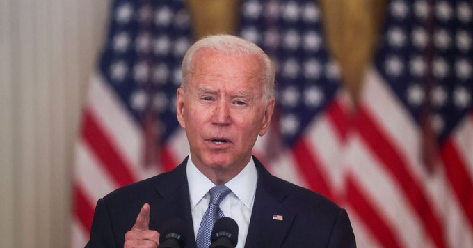 We’ve made — look, we’ve made clear to the Taliban that any attack — any attack on our forces or disruption of our operations at the airport will be met with a swift and forceful response: US President Joe Biden on evacuations in Afghanistan