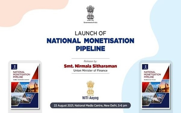 Finance Minister Nirmala Sitharaman to launch National Monetisation Pipeline today