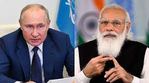 Prime Minister Modi spoke to Russian President Vladimir Putin on unfolding situation in Afghanistan