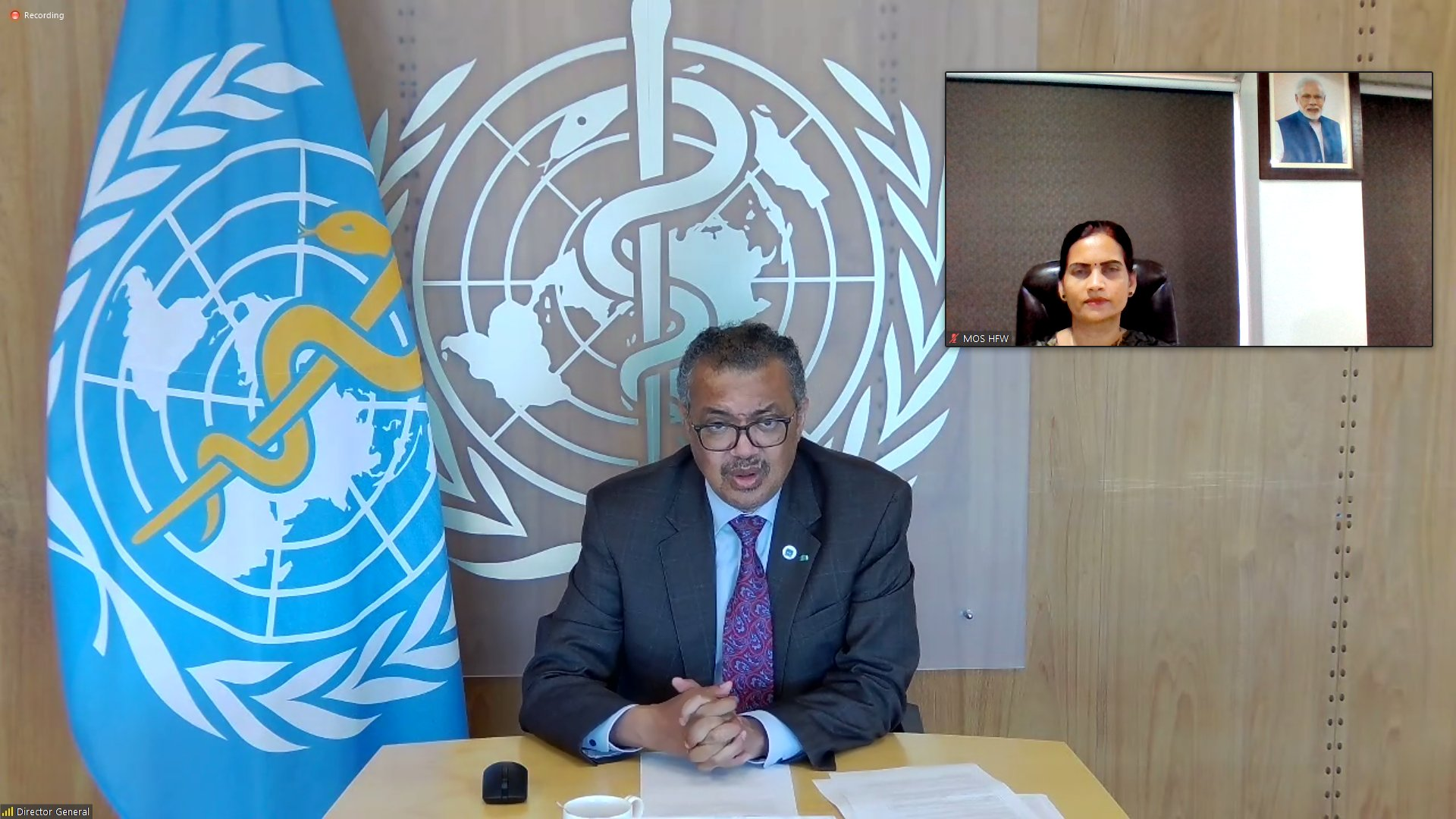 Union MoS for Health and Family Welfare @DrBharatippawar  represented India today at 74th Session of the WHO Regional Committee for South-East Asia Region.