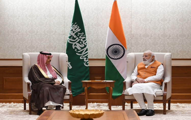 PM Modi meets Saudi Arabia Foreign Affairs Minister; Both leaders review progress on various bilateral initiatives