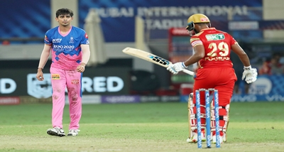 IPL Cricket: Rajasthan Royals beat Punjab Kings by two runs in final-ball thriller in Dubai