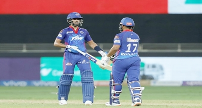 IPL Cricket; Delhi Capitals beat SunRisers Hyderabad by eight wickets