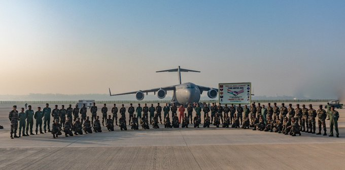 As part of the ongoing Indo-US Defence Cooperation, the Joint Military Training Exercise “Ex Yudh Abhyas 2021” will be conducted at Joint Base Elmendorf Richardson, Alaska (USA) from 15 to 29 October: Ministry of Defence