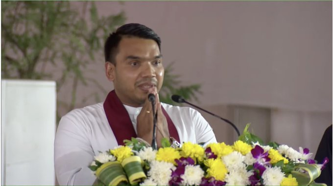 I recall PM  @narendramodi  suggested to PM of Sri Lanka on a virtual bilateral summit that a hundred members from the Buddhist clergy must join for the inaugural flight to Kushinagar. It is an honour we will cherish for years: Sri Lanka Cabinet Minister  @RajapaksaNamal