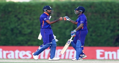 T-20 World Cup: India defeat Australia by eight wickets in second practice match at Dubai