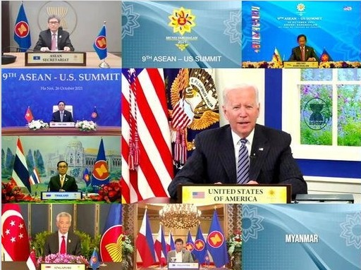 US President Joe Biden told a summit of East Asian leaders that his country was deeply concerned by China's coercive actions across the Taiwan Strait, calling it a threat to peace and stability.