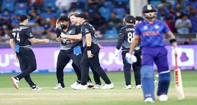 ICC T20 World Cup: New Zealand beat India by 8 wickets