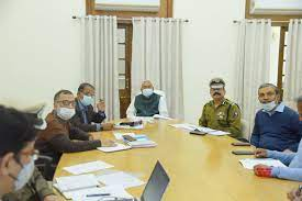 Patna: Bihar CM Nitish Kumar chairs a high-level review meeting on liquor ban in the state.