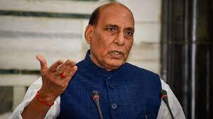 Defence Minister  Rajnath addressed at the parliament on the sad demise of CDS Bipin Rawat with others senior defence officers.