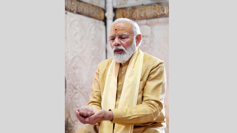 Restoring Spiritual Pride : Modi Shows The Way