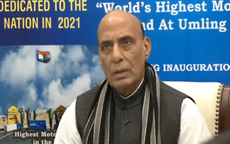 Defence Minister Rajnath Singh e-inaugurates 27 infra projects constructed by BRO