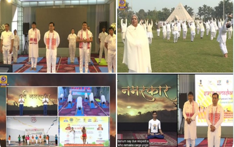 More than one crore people participated in Global Surya Namaskar programme