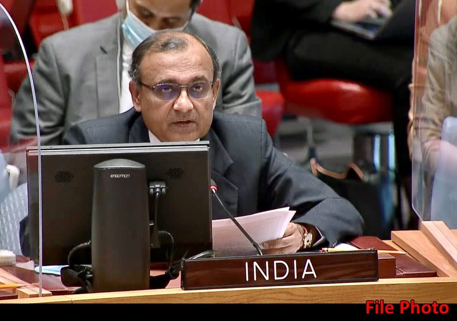 India stresses on women's participation in public life & elimination of violence against them as a pre-requisite for promoting lasting peace around the world at the UNSC open debate on 