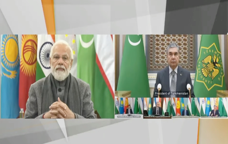PM Narendra Modi calls for cooperation between India and Central Asia