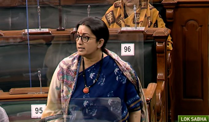 383 special courts set up for hearing cases involving crimes against children and minors under POCSO Act: Smriti Irani
