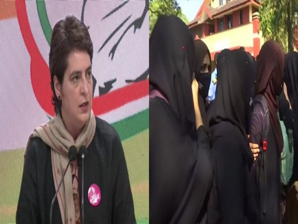 K'taka Hijab row: Priyanka Gandhi lends support to girls, says women have right to wear 'Bikini, ghoonghat, jeans, Hijab'