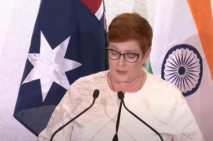 This is an agreement that (CECA), we are confident, will unlock new trade & investment opportunities for both countries, particularly as our respective economies recover from the impact of COVID19: Australian Foreign Minister @MarisePayne