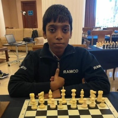 Young Indian Grandmaster  @rpragchess  stunned world No 1  @MagnusCarlsen in the eighth round of the Airthings Masters, an online rapid chess tournament. Praggnanandhaa won with black pieces in 39 move