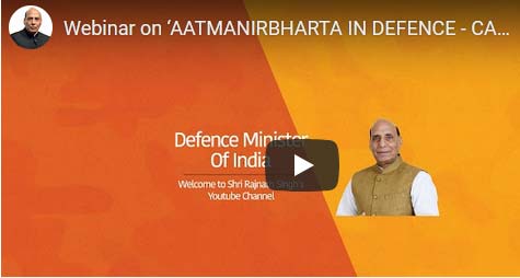 Webinar on ‘AATMANIRBHARTA IN DEFENCE - CALL TO ACTION’