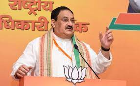 Did goonism not end after Yogi became CM? Have the mafias not put behind bars?...We have decided that anti-terrorisms squad commandos will be constituted in Bahraich, Rampur, Meerut, Kanpur, Deogarh: BJP chief JP Nadda, Kushinagar