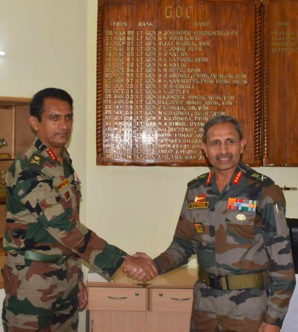 Lt Gen R C Tiwari took over as the General Officer Commanding of the coveted #SpearCorps from Lt Gen J P Mathew. On assuming command, the General Officer exhorted all ranks to continue working with utmost zeal & enthusiasm.