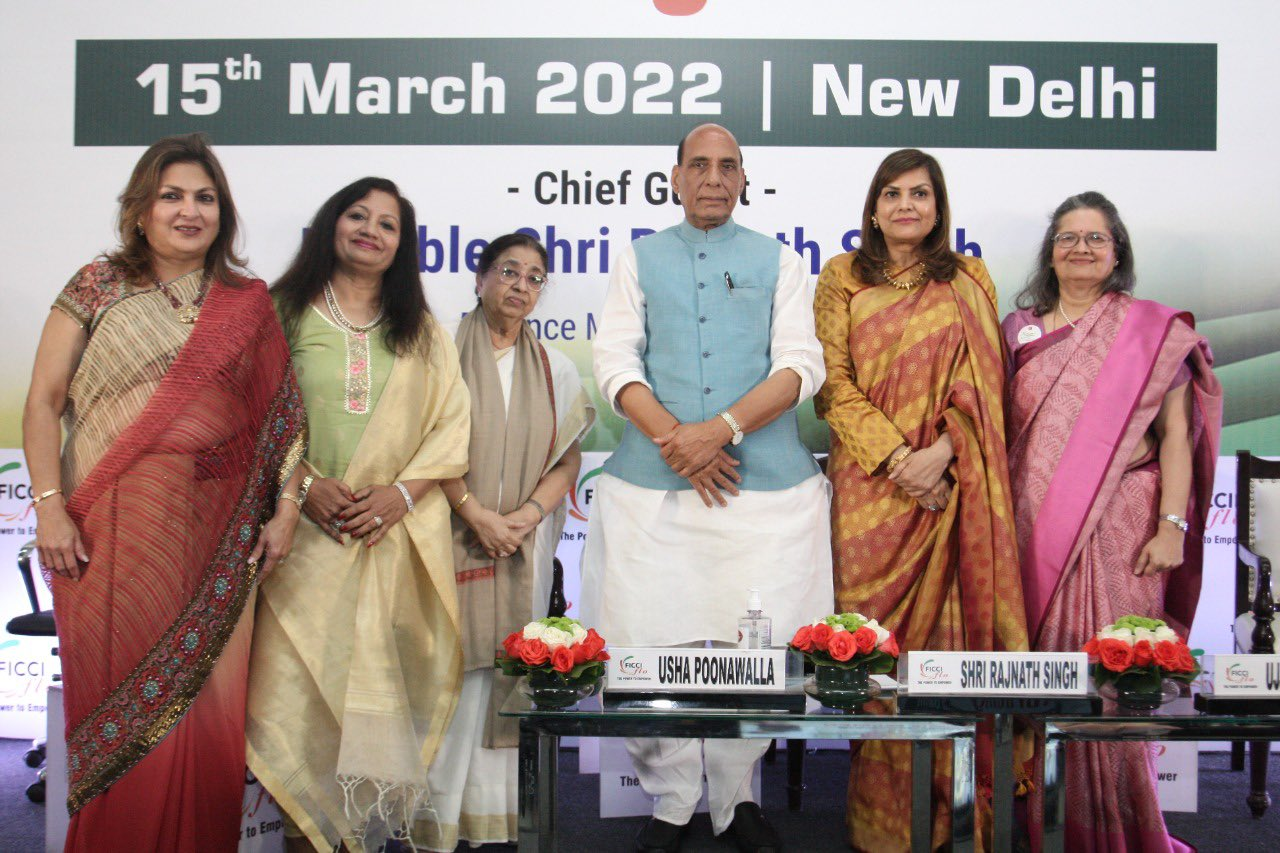 Armed forces will see larger participation of women in coming years: Defence Minister Rajnath Singh