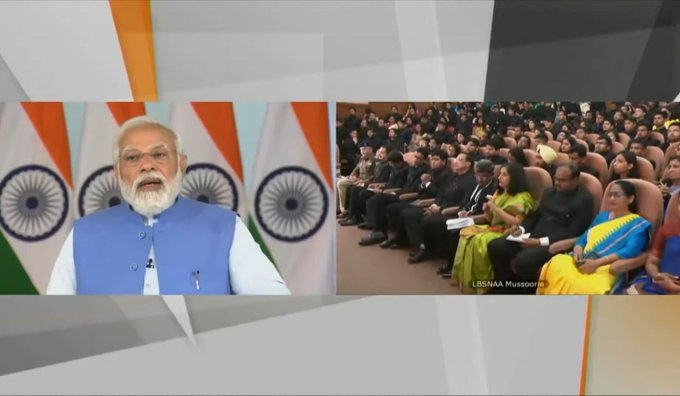 During these times of transformation of civil services, government is bringing many reforms like mission Karmayogi and Aarambh program: PM  @narendramodi