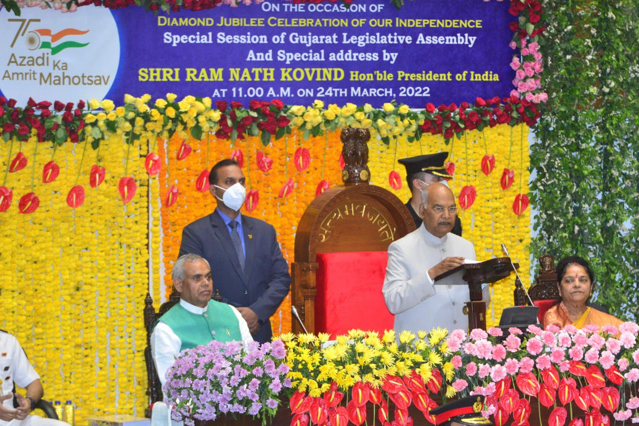 ROLE OF PEOPLE’S REPRESENTATIVES IS MOST IMPORTANT IN A DEMOCRACY: PRESIDENT KOVIND