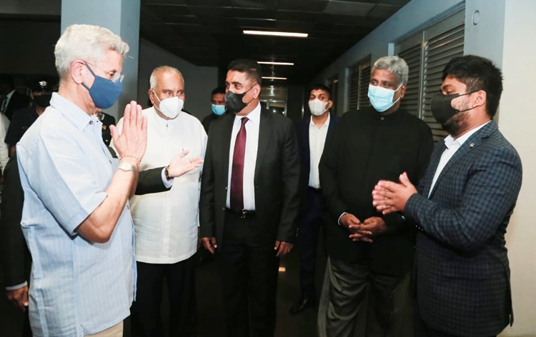 EAM Jaishankar arrives in Colombo on a three-day visit to Sri Lanka