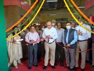 An additional interchange station at Punjabi Bagh, Delhi Metro, connecting the Green & Pink line inaugurated by Dr Mangu Singh, MD, DMRC. For the first time, DMRC has built a station that connects 2 operational corridors; platforms connected by a Foot Over Bridge.