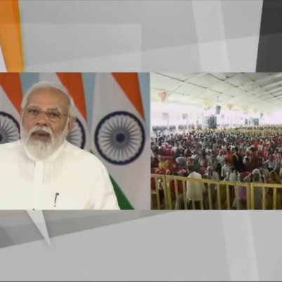 Through Svamitva Yojana, legal property documents are being created in villages and around 3 lakh Gramin have got their property cards, This will also help them in getting loans: PM  @narendramodi