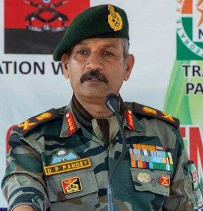 Lt Gen Devendra Pratap Pandey has been appointed as the next Commandant of the Army War College in Mhow, Madhya Pradesh. He is presently commanding the Srinagar-based Chinar Corps and is scheduled to take over his next assignment in June.