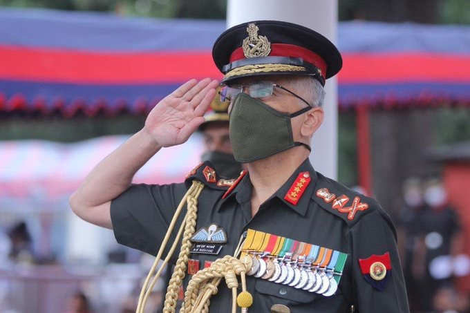 Army Chief General MM Naravane visits Rashtriya Raksha University at Lavad, Gandhinagar in Gujarat. COAS General Narvane releases book- “50 Years of 1971 War- Accounts From Veterans” at RRU Auditorium in presence of RRU Vice Chancellor Bimal Patel.