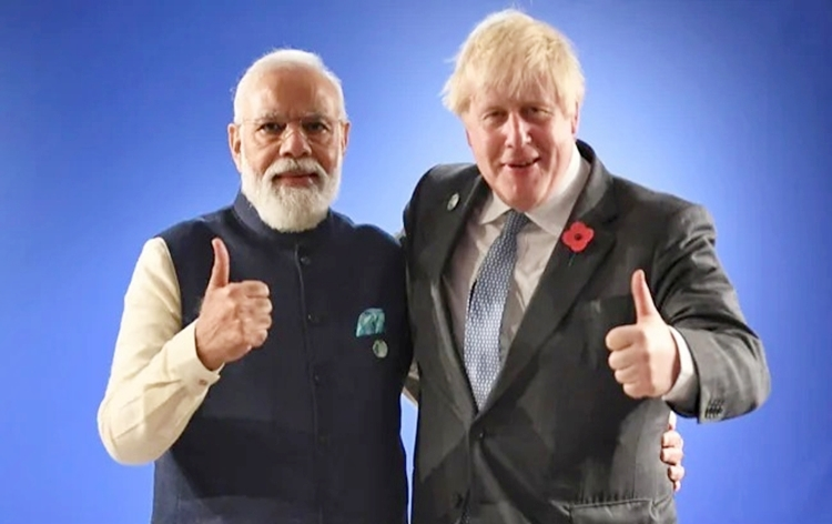 PM Modi to hold talks with British PM Boris Johnson in New Delhi