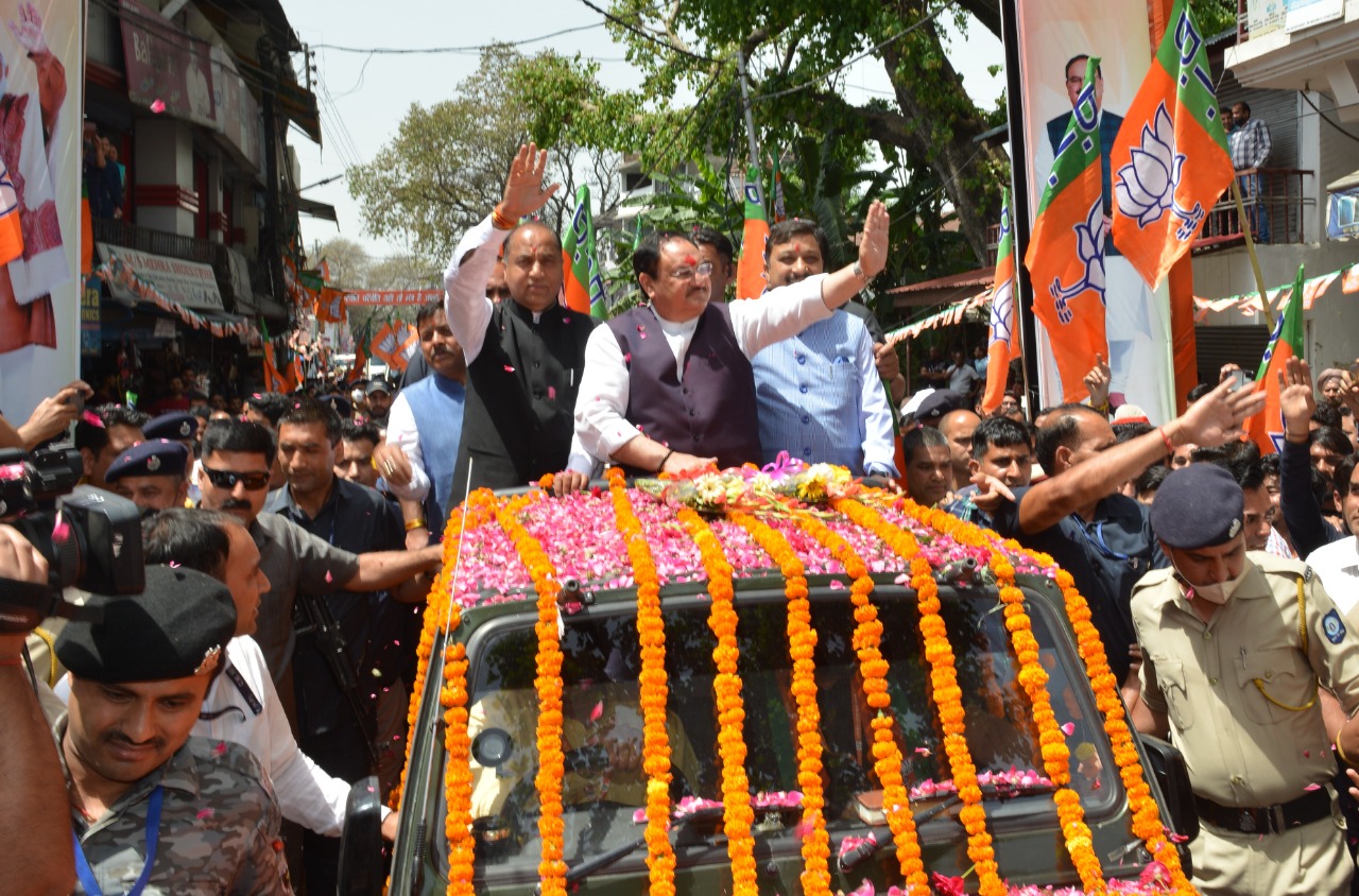 HP emerges as a frontrunner State of country in matter of development due to double engine governments at Centre and State: Jagat Prakash Nadda