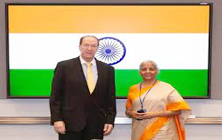 Finance Minister Nirmala Sitharaman discusses Covid-19 and Russia-Ukraine conflict with World Bank President