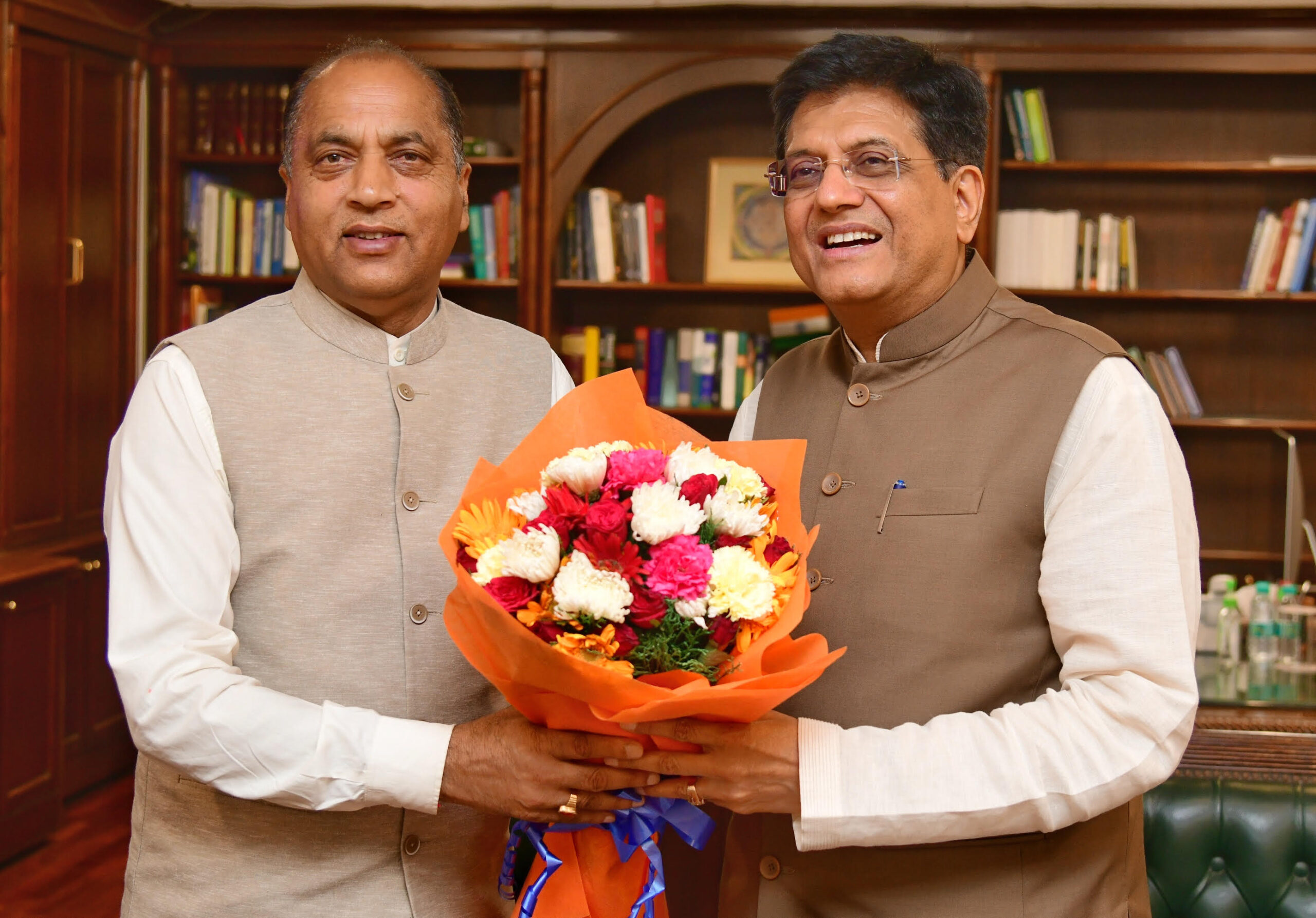 CM meets Union Minister for Commerce and Industry