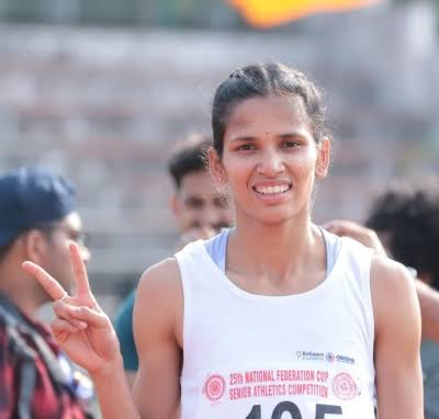 Jyothi Yarraji broke 20-year-old national record of Anuradha Biswal (13.38/ 2002)  in women's 100m hurdles. Jyothi clocked 13.23 (subject to ratification) to set the new national record & win Gold at Cyprus International.