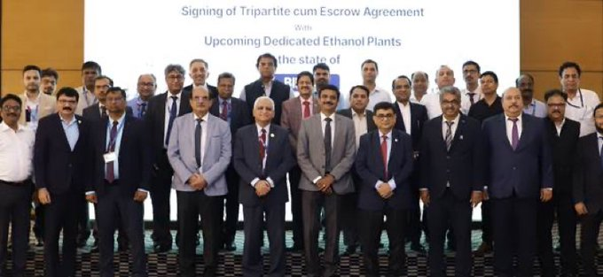 The Oil Marketing Companies - Bharat Petroleum Corporation Limited (BPCL), Indian Oil Corporation Ltd (IOCL) & Hindustan Petroleum Corporation Limited (HPCL) have entered into a long-term purchase agreement (LTPA) for upcoming dedicated ethanol plants across India.