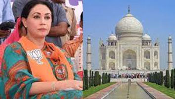 As per documents with us, property (Taj Mahal) on that land was a palace & Shah Jahan captured it as they ruled back then. The land belonged to Jaipur royal family (erstwhile) & we have got the documents that it belonged to us: BJP MP Diya Kumari on Taj Mahal row