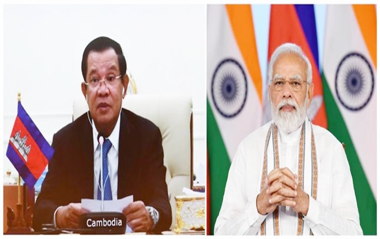 PM Modi holds virtual meeting with his Cambodian counterpart; discusses entire range of bilateral issues