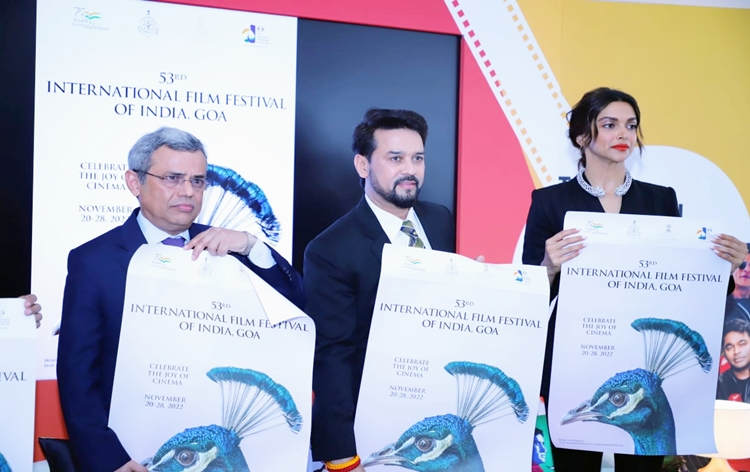 I&B Minister Anurag Thakur inaugurates India Pavilion at Cannes Film Festival in France; Announces incentive scheme to promote shooting of foreign films in India