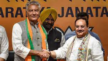 Former Punjab Congress chief Sunil Jakhar joins BJP