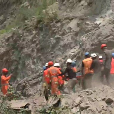 Update on Jammu tunnel collapse: A body recovered while 9 are still trapped under the debris at the Jammu tunnel collapse site. 3 injured evacuated yesterday. NDRF, SDRF, QRT & Army deployed at site for search & rescue operation: District Development Commissioner, Mussarat Islam