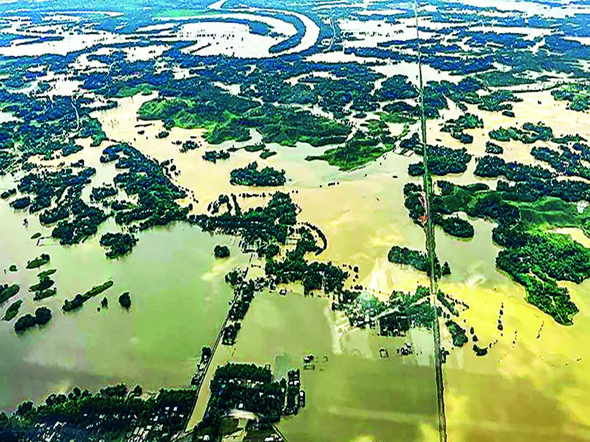 Around 5.61 lakh people of 12 districts – Nagaon, Cachar, Morigaon, Dima Hasao, Goalpara, Golaghat, Hailakandi, Hojai, Kamrup, Kamrup (Metro), Karbi Anglong West, Sonitpur are still affected due to floods: Assam State Disaster Management Authority (ASDMA)