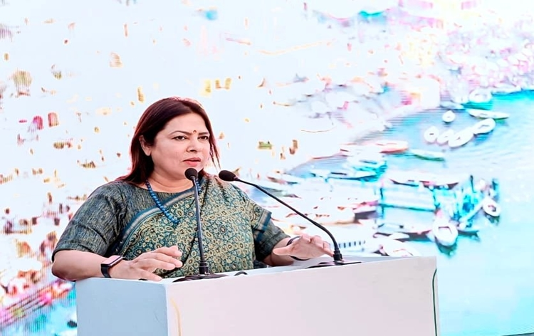 Union Minister Meenakshi Lekhi launches 75-day countdown to 75th year of Independence in New Delhi