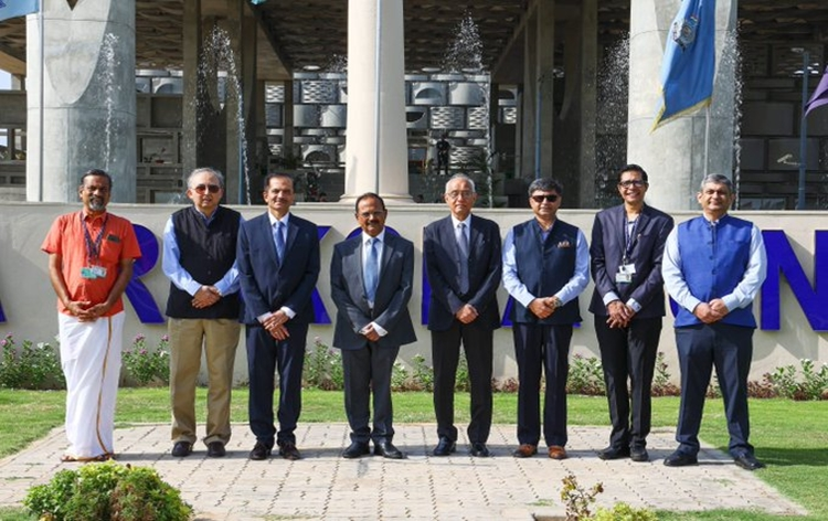NSA Ajit Doval visits Rashtriya Raksha University in Gujarat