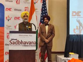 Ambassador of India to the United States,  @SandhuTaranjitS  participated in the Sadhbhavana event in Chicago. He highlighted India’s vision under PM  @narendramodi ’s leadership for India-US partnership, Diaspora in US & India’s neighborhood.