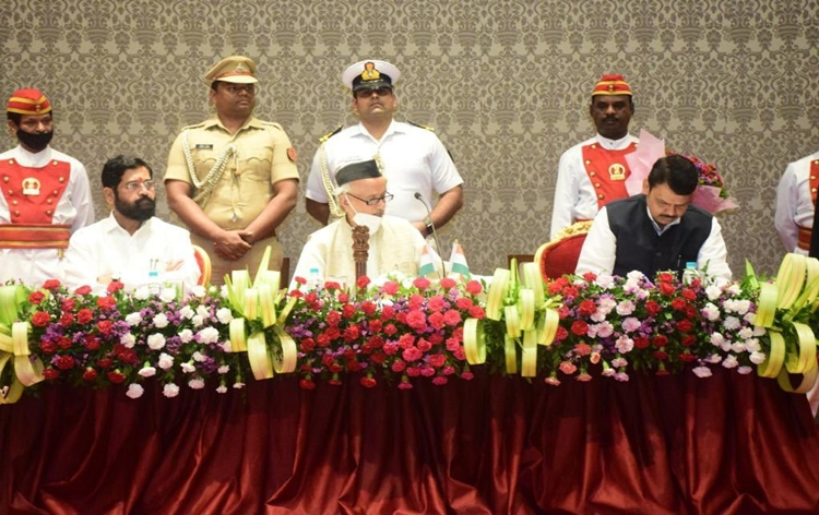 Eknath Shinde sworn-in as CM of Maharashtra, Devendra Fadnavis as Deputy CM